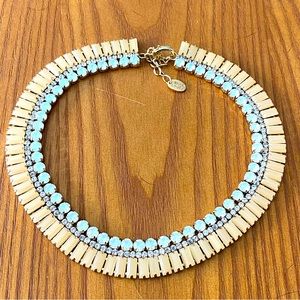 Beautiful collar yellow and crystal necklace Stella Ruby necklace